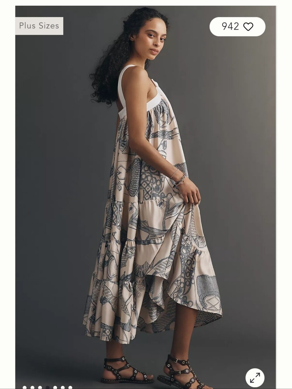 Maude Club Bobbi Halter Bow Midi DressMaude Club - Picture 2 of 4